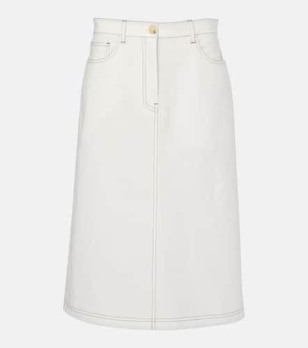 Toteme High-rise denim midi skirt - Toteme - Modalova