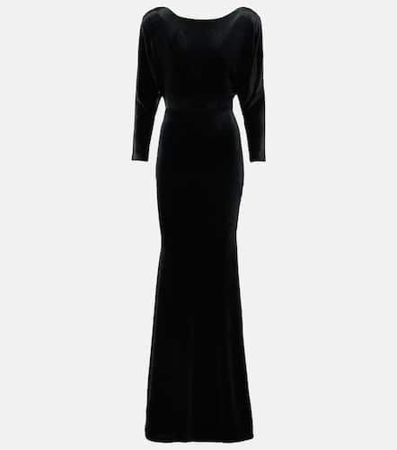 Alex Perry Open-back velvet gown - Alex Perry - Modalova