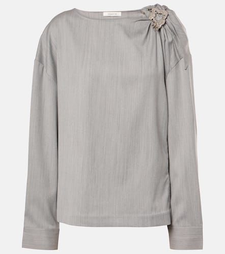 Jacques Wei Embellished wool blouse - Jacques Wei - Modalova