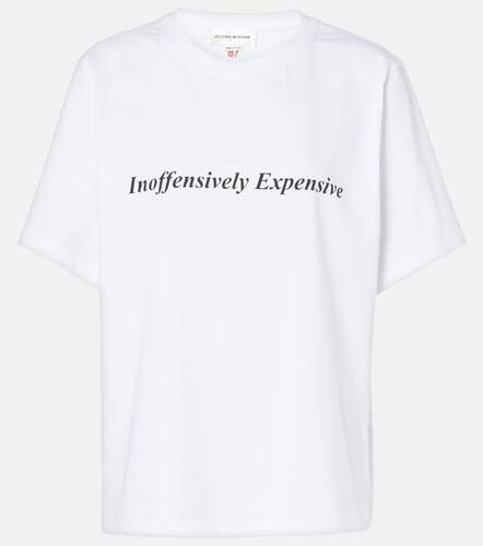 Printed cotton jersey T-shirt - Victoria Beckham - Modalova