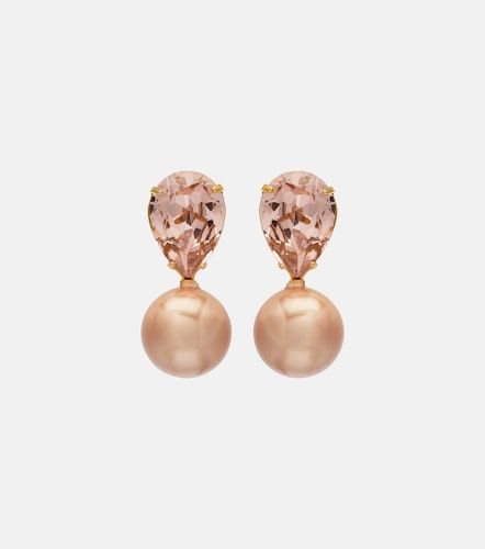 Orecchini Simone con perle e cristalli - Jennifer Behr - Modalova