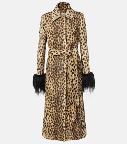 Valentino VGold printed wool coat - Valentino - Modalova