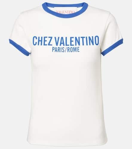 Logo cotton jersey T-shirt - Valentino - Modalova