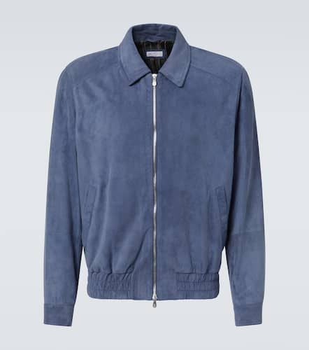 Brunello Cucinelli Bomber in suede - Brunello Cucinelli - Modalova