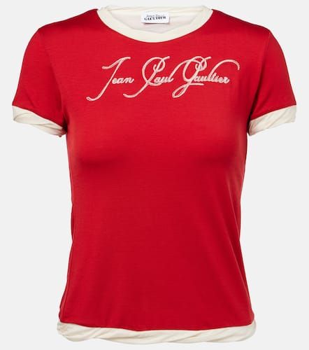 Printed jersey T-shirt - Jean Paul Gaultier - Modalova