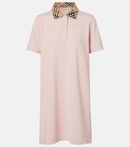 Vestido de algodón con Check - Burberry - Modalova