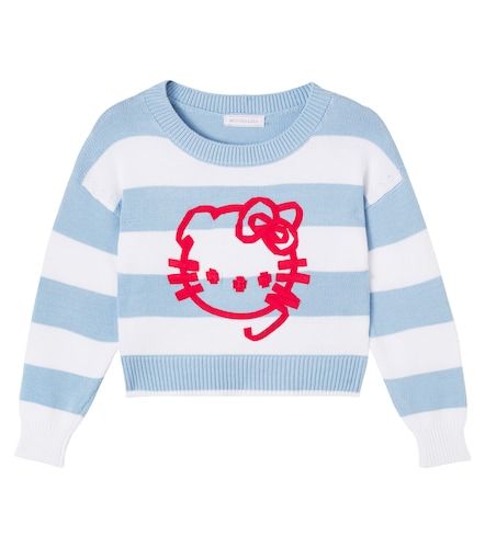 X Hello Kitty - Pullover a righe - Monnalisa - Modalova
