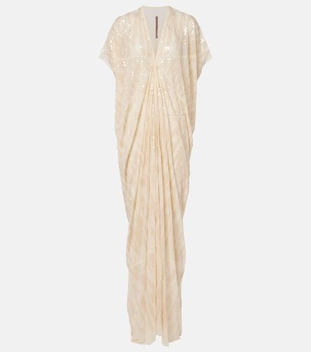 Lilies gathered sequined tulle gown - Rick Owens - Modalova