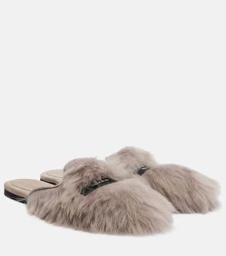 Dolce&Gabbana Mules de borrego - Dolce&Gabbana - Modalova