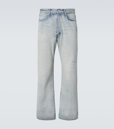 Jeans rectos con efecto desgastado - Auralee - Modalova