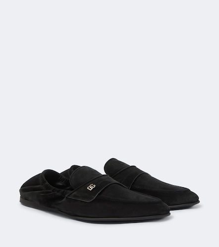 Dolce&Gabbana DG suede loafers - Dolce&Gabbana - Modalova