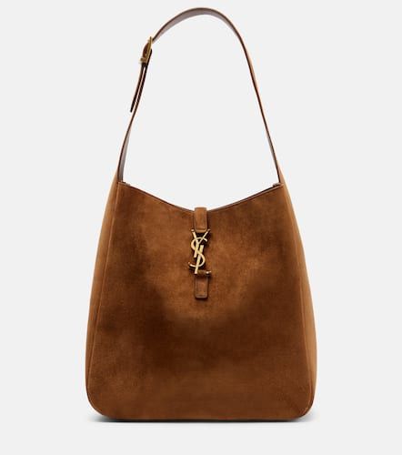 Le 5 Ã  7 Supple Large suede shoulder bag - Saint Laurent - Modalova