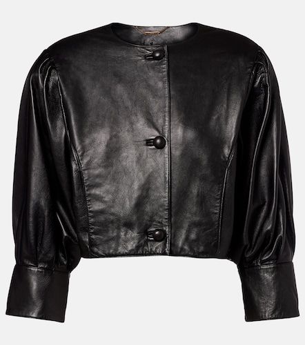 Chloé Giacca cropped in pelle - Chloe - Modalova