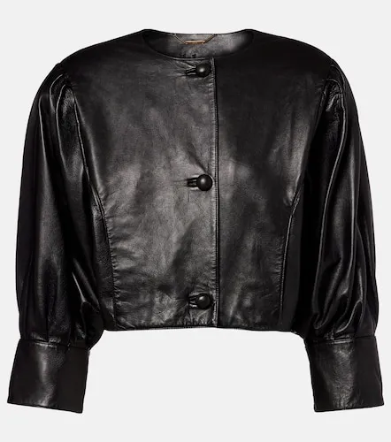 Chloe Cropped leather jacket - Chloe - Modalova