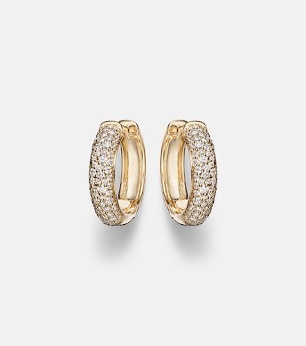 Orecchini Keepsake in 14kt con diamanti - Stone and Strand - Modalova