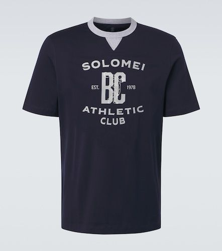 Camiseta de jersey de algodón - Brunello Cucinelli - Modalova