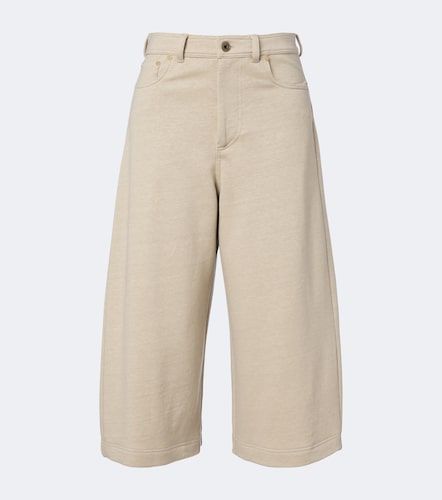 Cotton and linen culottes - Brunello Cucinelli - Modalova