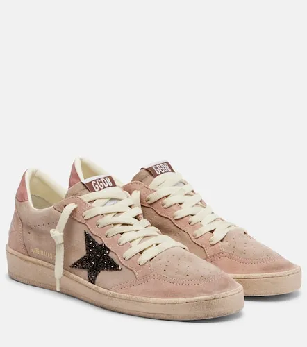 Ball Star glitter suede sneakers - Golden Goose - Modalova