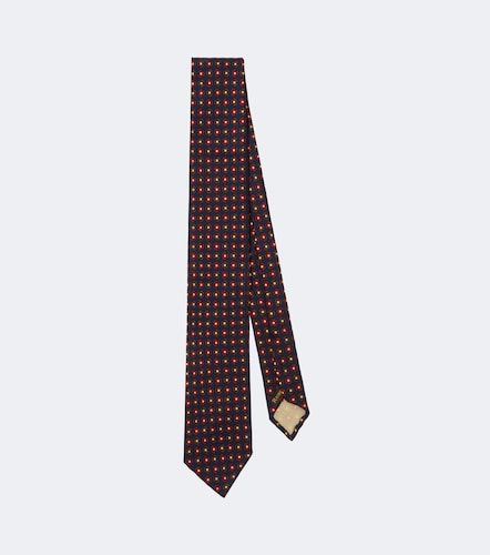 Rubinacci Corbata de seda estampada - Rubinacci - Modalova