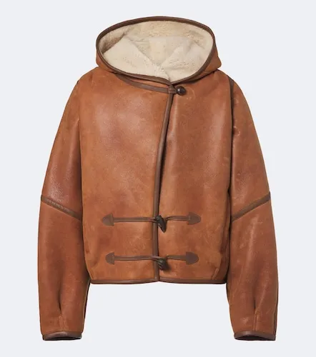 Amiel hooded leather jacket - Isabel Marant - Modalova