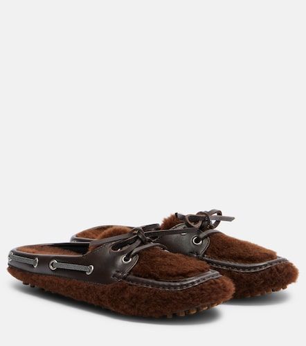 Mules Monili in shearling - Brunello Cucinelli - Modalova
