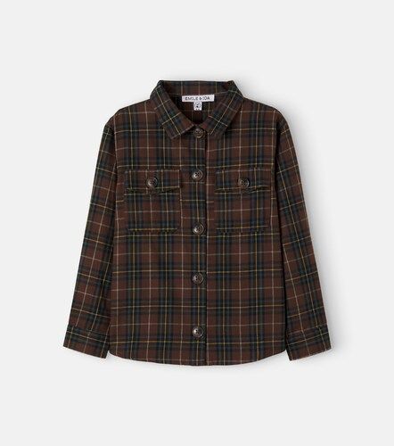 Camisa de algodón a cuadros - Emile et Ida - Modalova