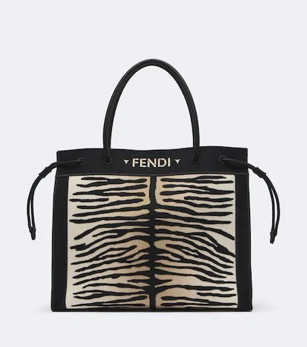 Fendi Bestickter Shopper Medium - Fendi - Modalova