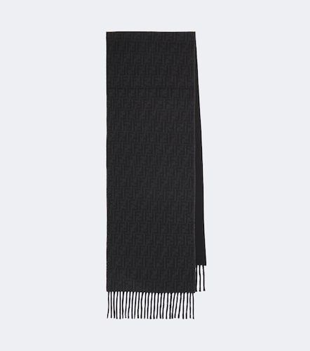 Sciarpa Zucca in lana e cashmere jacquard - Fendi - Modalova