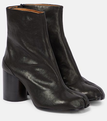 Tabi leather ankle boots - Maison Margiela - Modalova