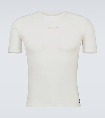 Cotton and silk T-shirt - Maison Margiela - Modalova