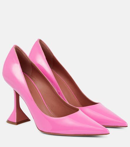 Ami patent leather pumps - Amina Muaddi - Modalova