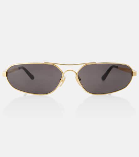 Ovale Sonnenbrille Stretch - Balenciaga - Modalova