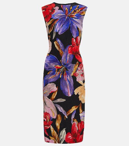 Dries Van Noten Satin midi dress - Dries Van Noten - Modalova