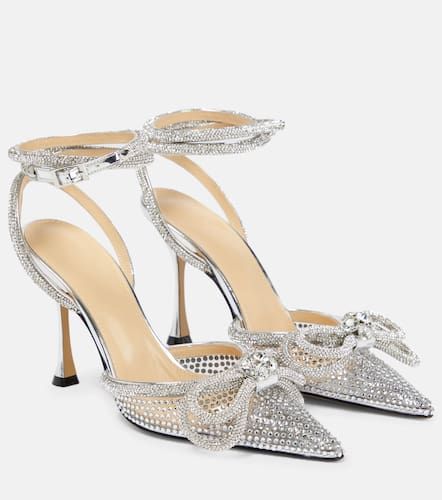 Double Bow embellished PVC pumps - Mach & Mach - Modalova