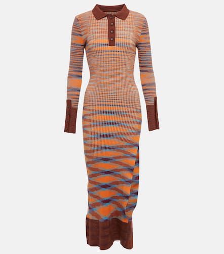 La Robe Zucca cotton-blend midi dress - Jacquemus - Modalova