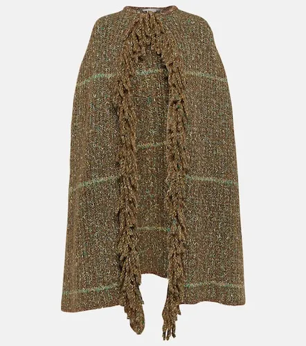 Stella McCartney Poncho con frange - Stella McCartney - Modalova