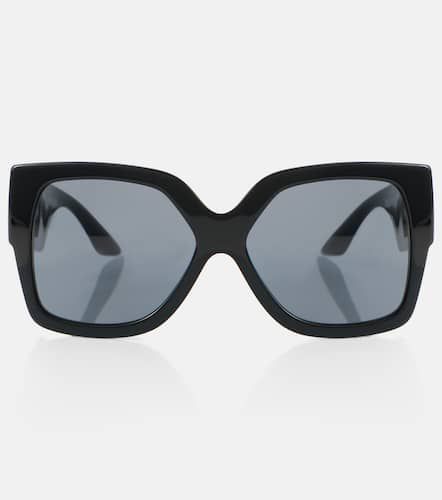 Greca embellished oversized sunglasses - Versace - Modalova