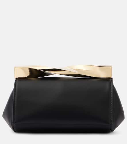 Aquazzura Clutch Twist Mini de piel - Aquazzura - Modalova