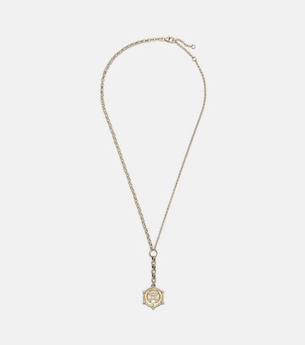 Collar True Love Amate de oro de 18 ct con diamantes - FoundRae - Modalova
