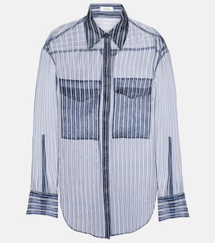 Striped silk organza blouse - Dorothee Schumacher - Modalova