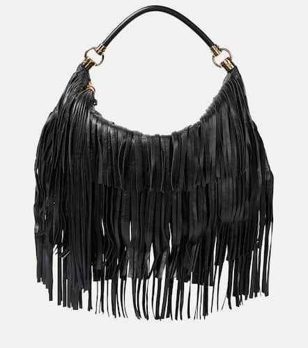 ChloÃ© Foulard fringed leather shoulder bag - Chloe - Modalova