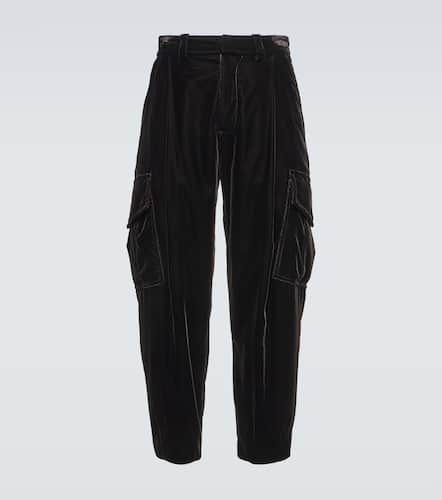 Giorgio Armani Velvet cargo pants - Giorgio Armani - Modalova