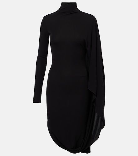 Vestido midi de cuello alto drapeado - Stella McCartney - Modalova