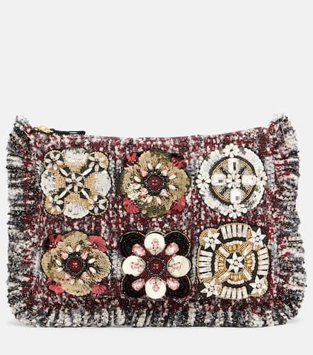 Small embroidered jacquard pouch - La DoubleJ - Modalova