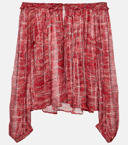 Off-Shoulder-Top Vutti aus Chiffon - Marant Etoile - Modalova