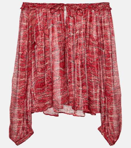 Marant Etoile Top Vutti in chiffon - Marant Etoile - Modalova