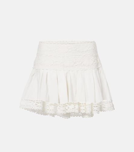 Violanaga linen and cotton midi skirt - Marant Etoile - Modalova