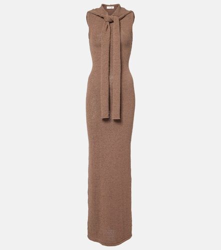 Rory hooded cotton-blend maxi dress - Aya Muse - Modalova