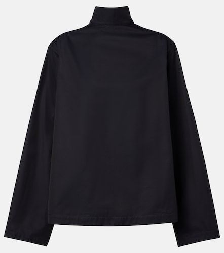 Alaïa Chaqueta de gabardina de algodón reversible - Alaia - Modalova