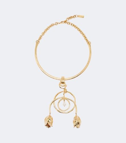 Chloé Collana bagnata in con perle - Chloe - Modalova